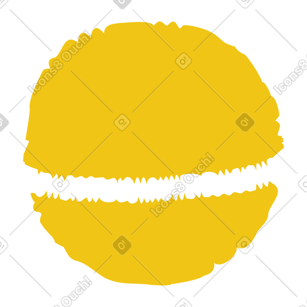 Planet-Illustration im Bermuda-Stil als Download in PNG, SVG