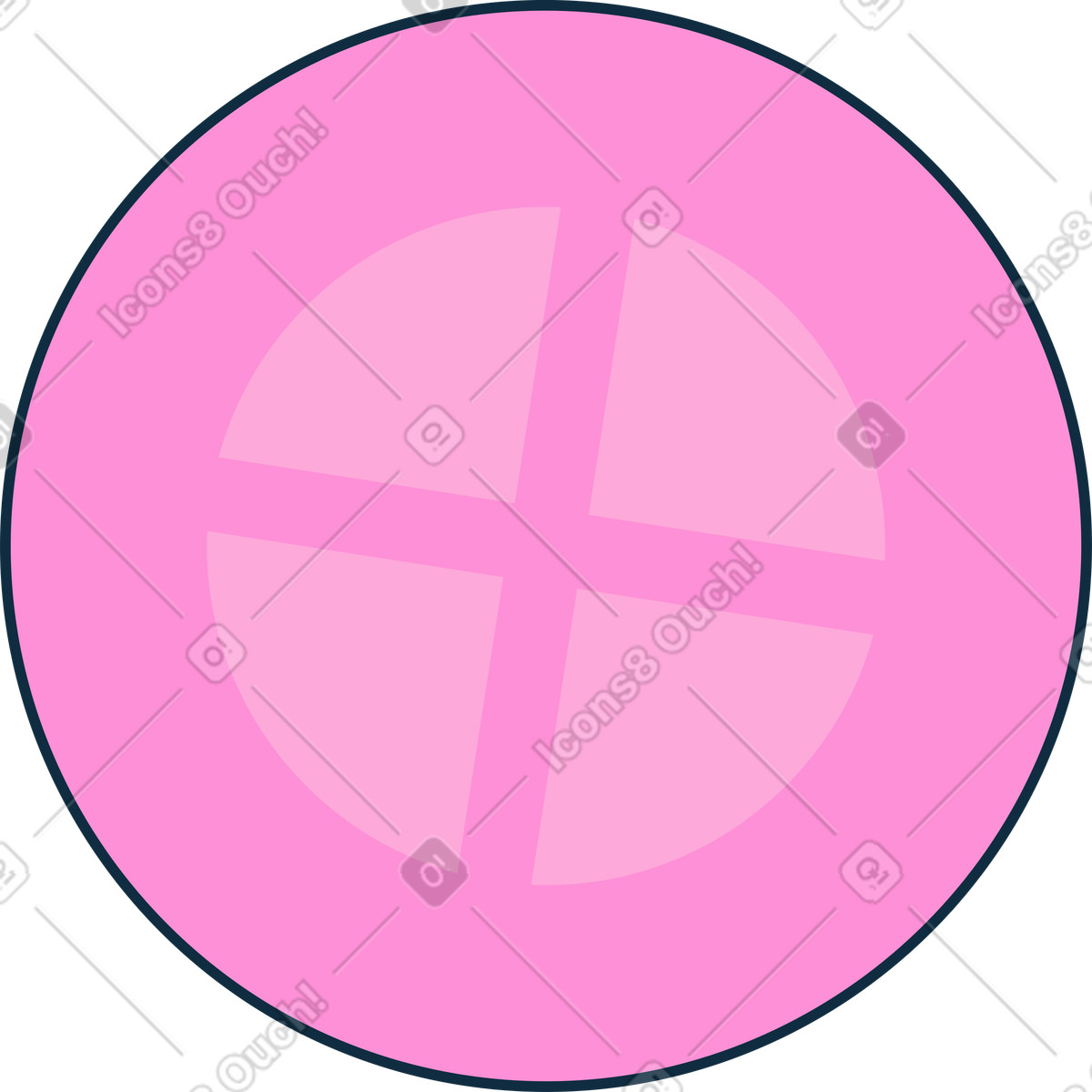 下载 Bubble gum 风格的 番茄 插画，支持 PNG、SVG 格式