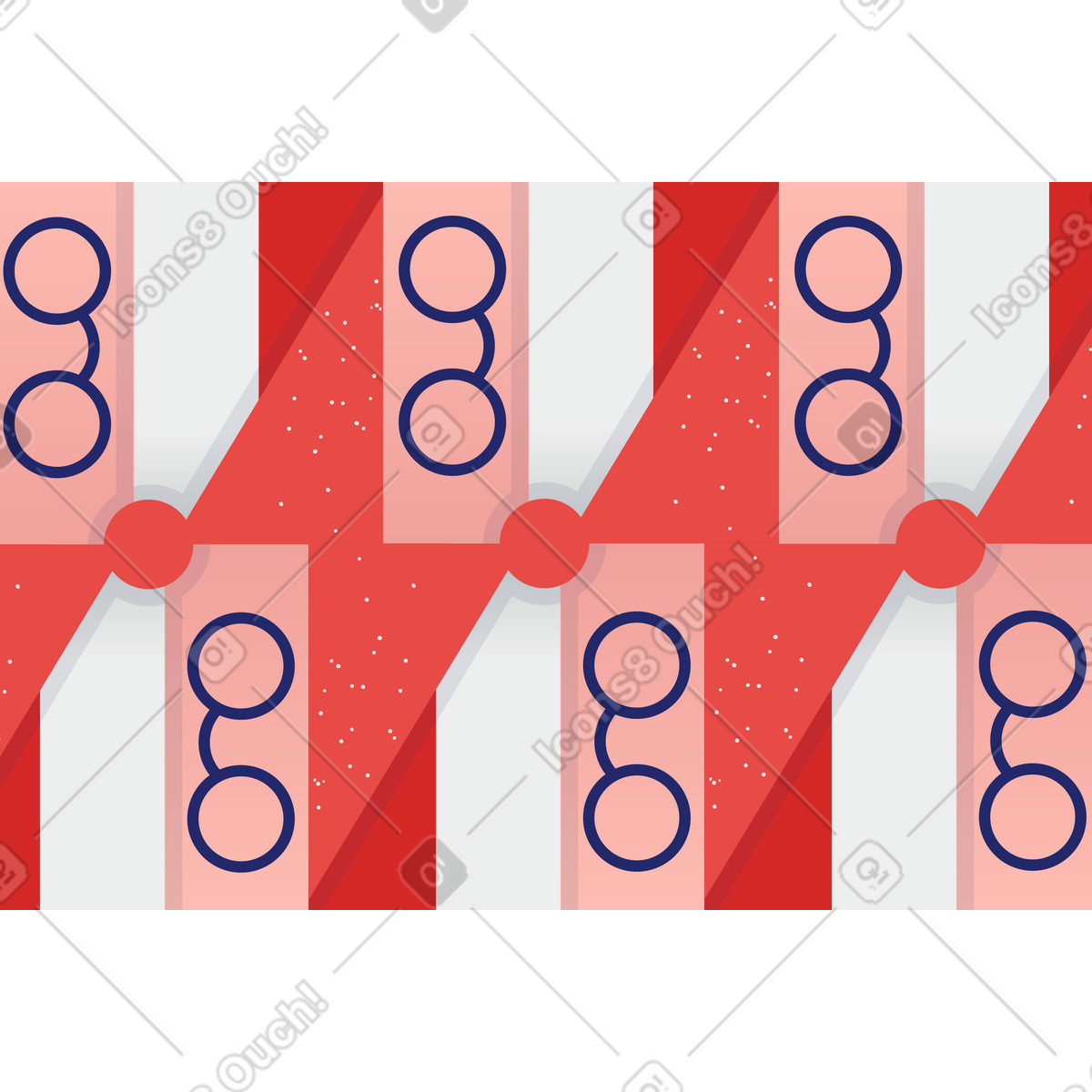 Santa astratta che ti guarda illustrazione in stile Clip scarica in PNG, SVG
