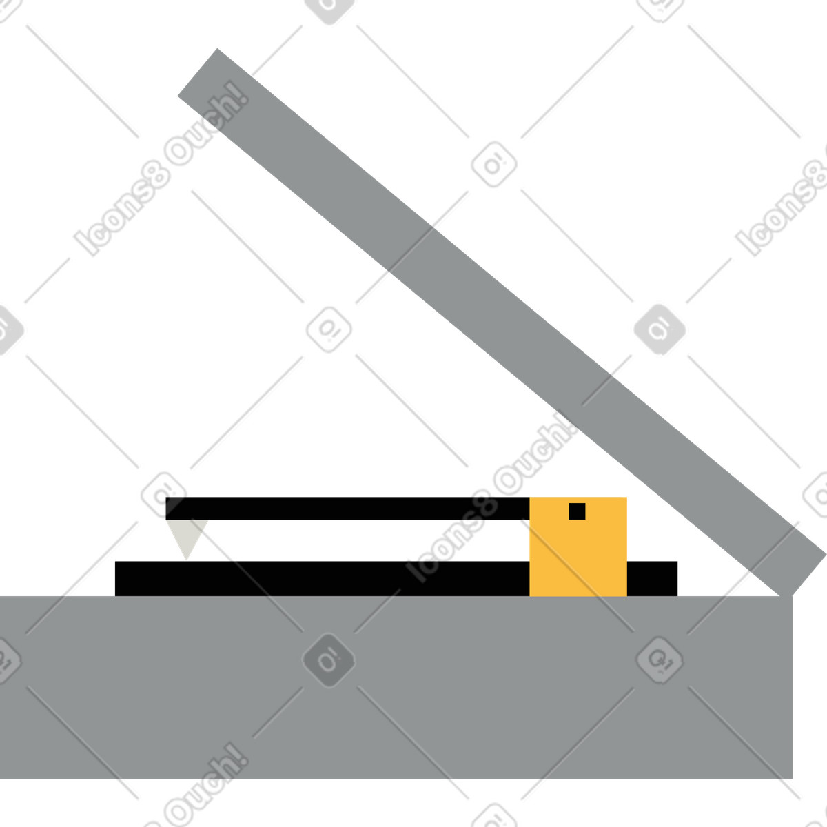 下载 Burgundy 风格的 Vinyl record player 插画，支持 PNG、SVG 格式