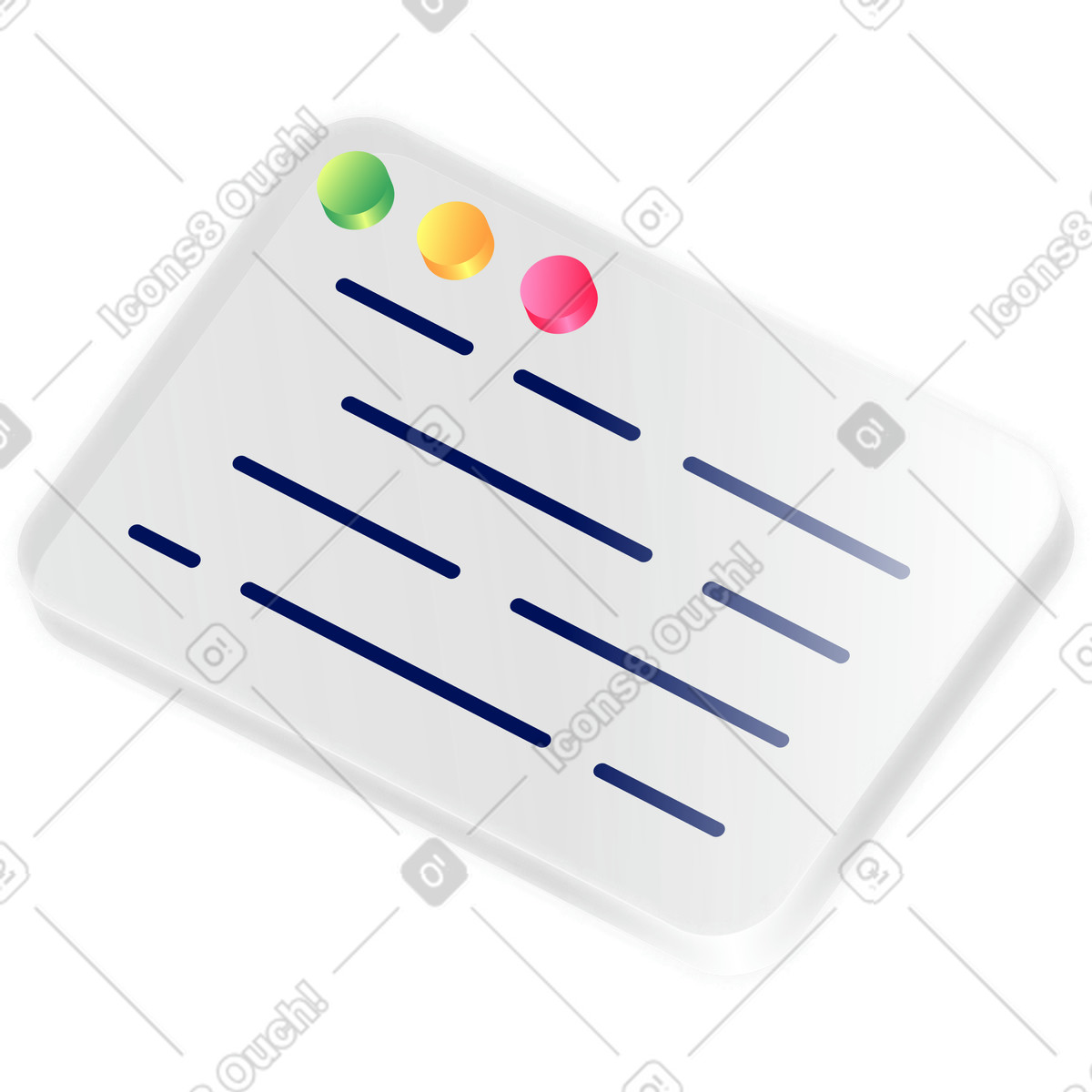 Browser with code illustration in PNG, SVG