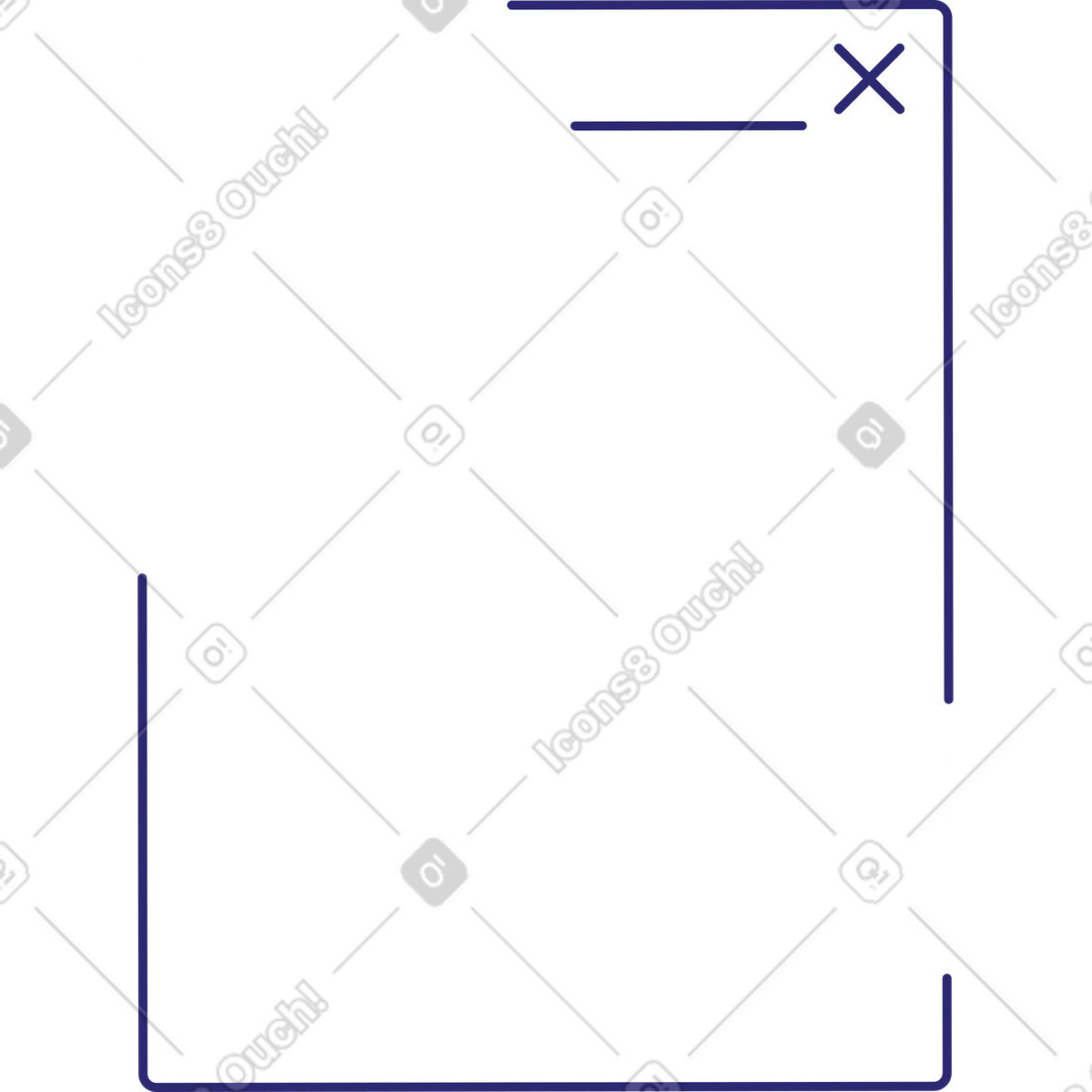 Window illustration in Cut style download in PNG, SVG
