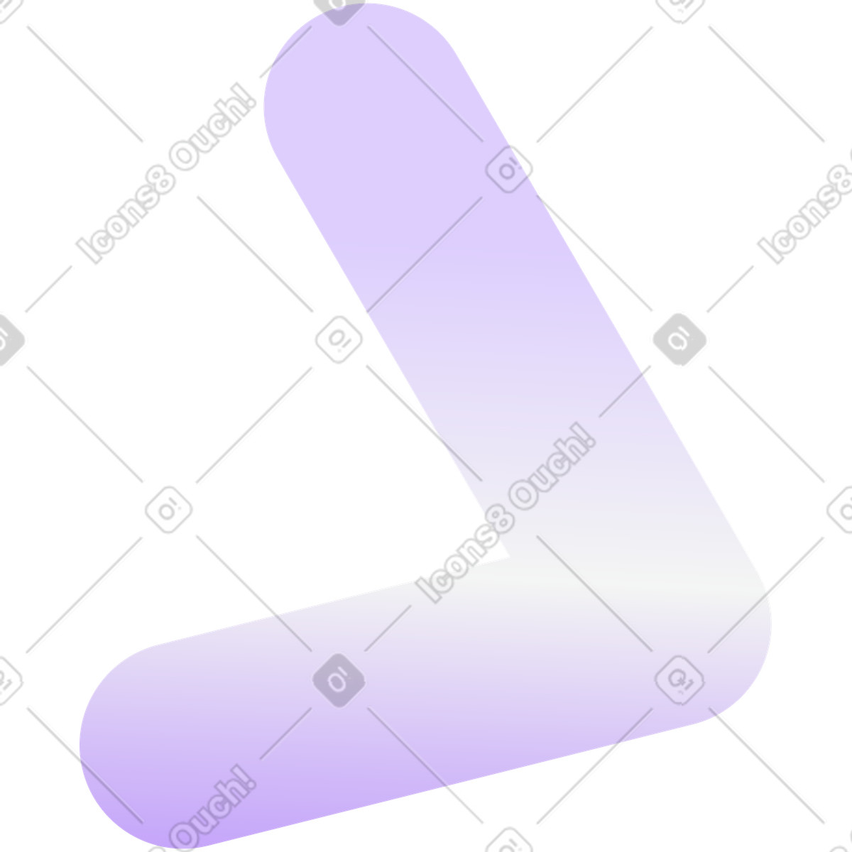 Angle Bracket illustrazione in stile Hi-tech scarica in PNG, SVG