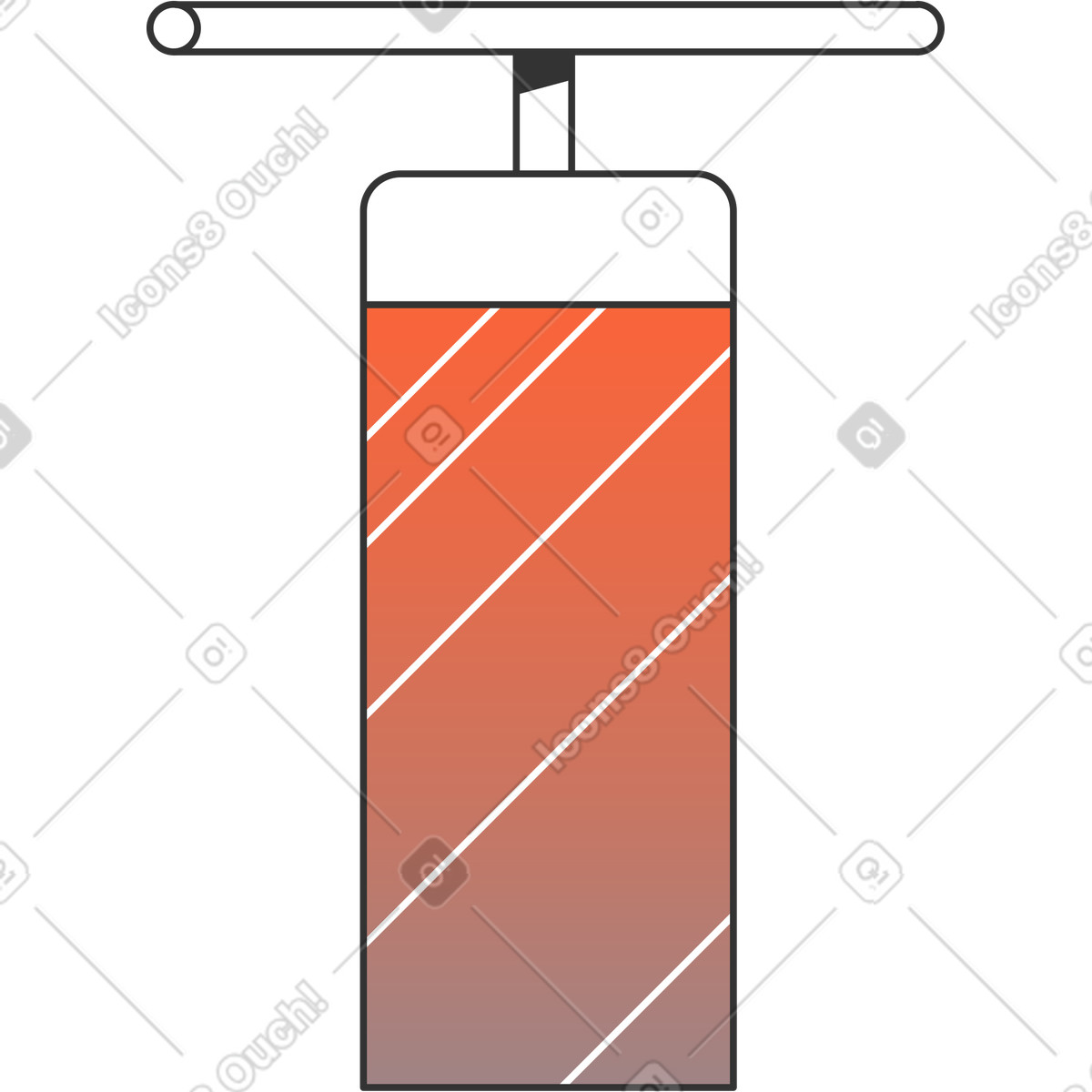 Dinamite illustrazione in stile Crayon scarica in PNG, SVG