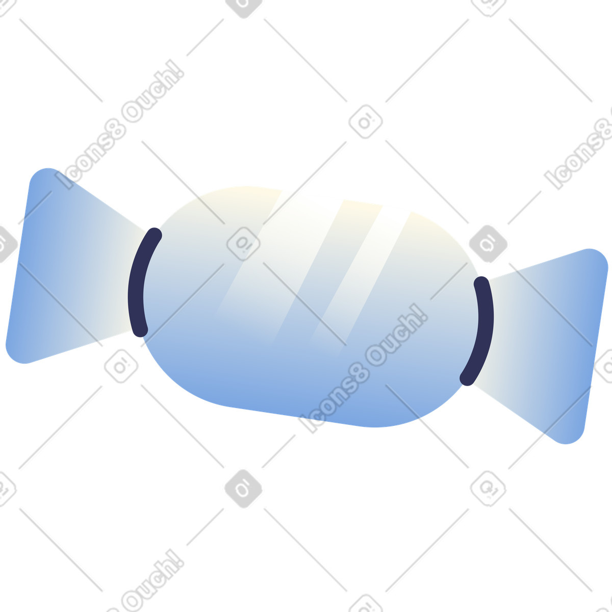 下载 Beam 风格的 糖果 插画，支持 PNG、SVG 格式