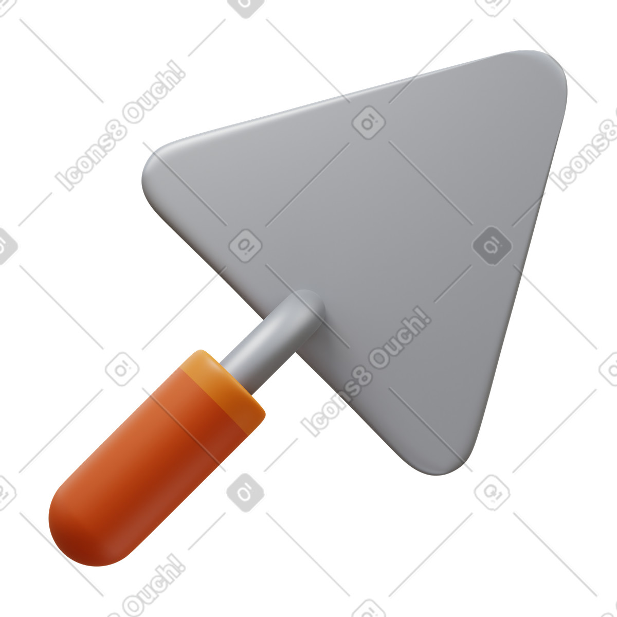 Trowel illustration in PNG, SVG