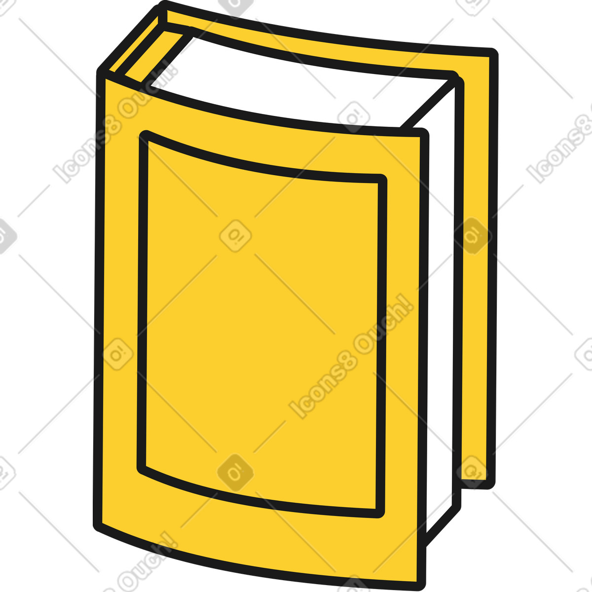 Ilustración Libro en estilo Taxi a descargar en PNG y SVG