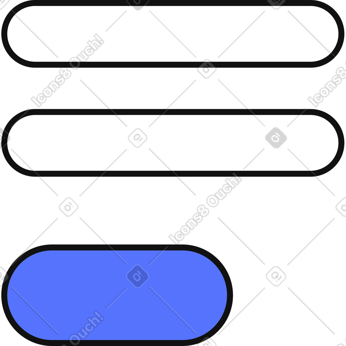 Main スタイルの Form text fields and submit button user interface layout のイラストをPNG、SVG形式でダウンロード