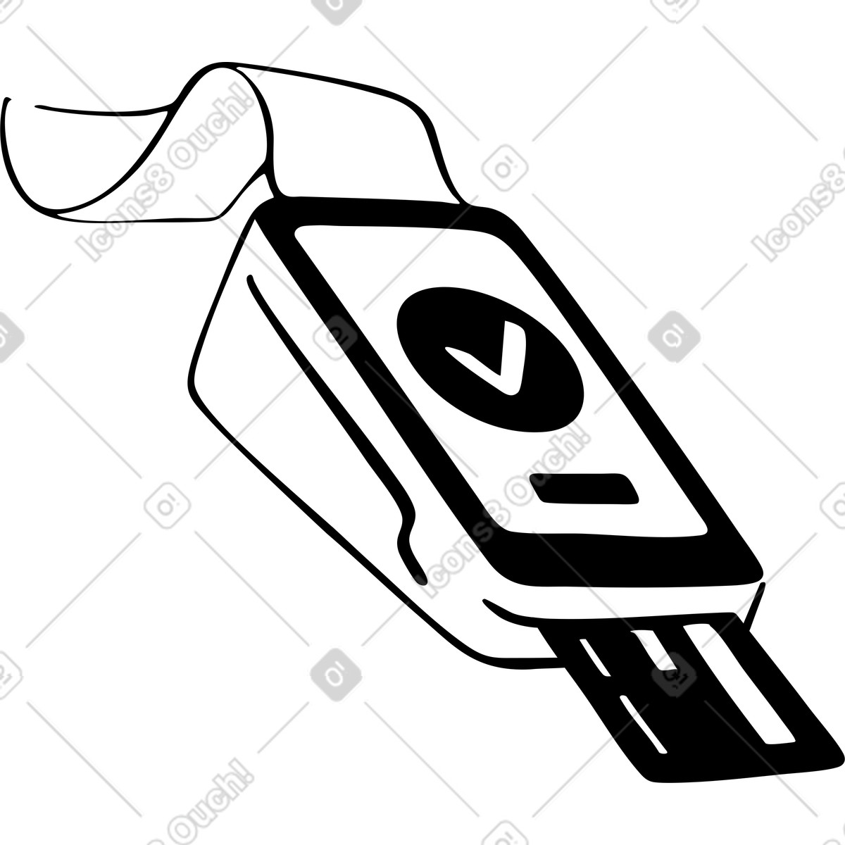 下载 Line 风格的 Terminal with card 插画，支持 PNG、SVG 格式