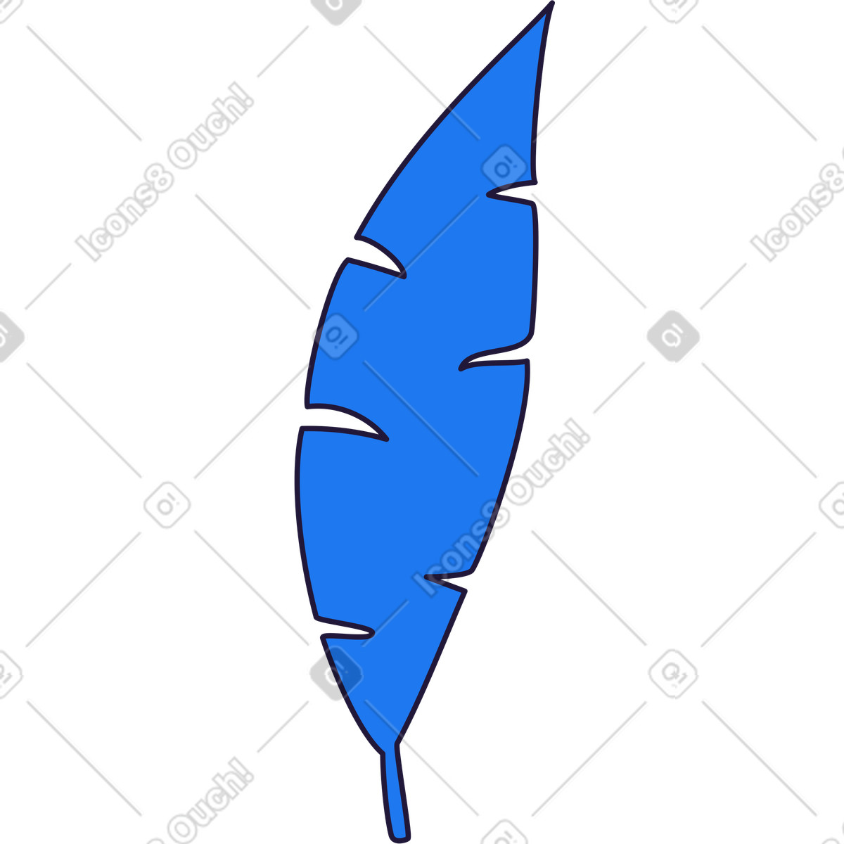 Ilustração de Folha em no estilo Conifer para baixar em PNG, SVG