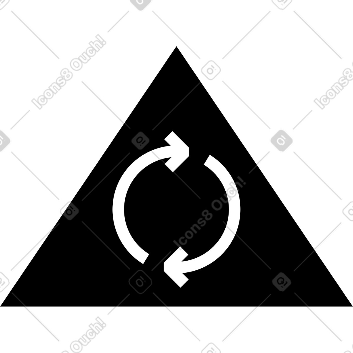 Icon load illustration in Memphis style download in PNG, SVG