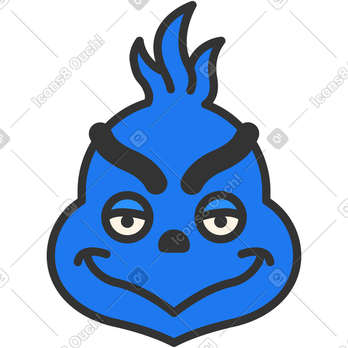 Ilustración Christmas character en estilo Conifer a descargar en PNG y SVG
