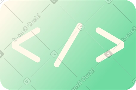écran de code PNG, SVG