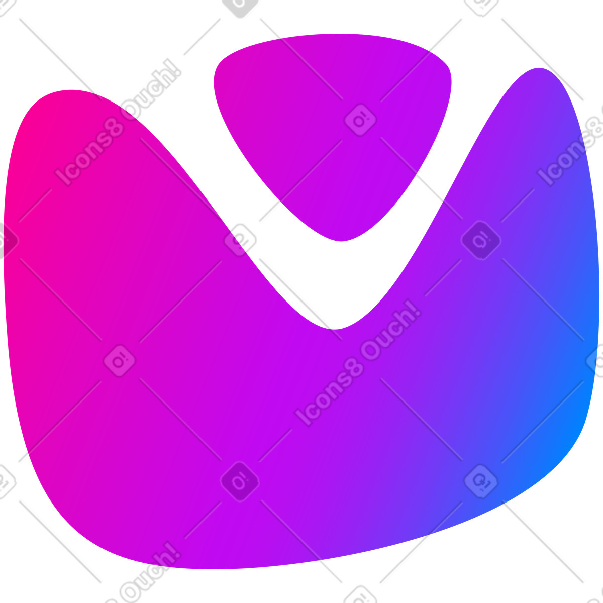 Ilustración Message en estilo Vibrant a descargar en PNG y SVG