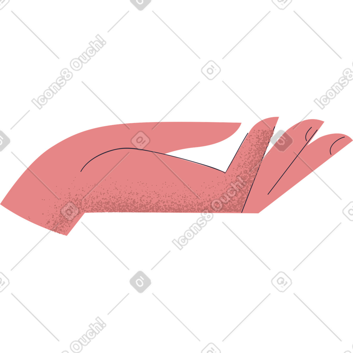 下载 Pale 风格的 手 插画，支持 PNG、SVG 格式