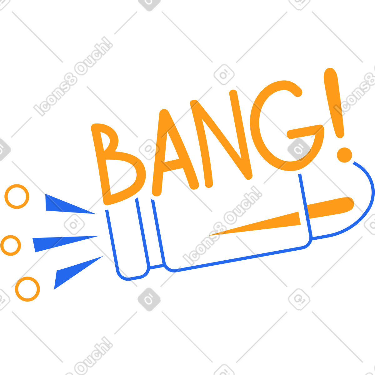 Ilustración Línea de explosión en estilo Kingdom a descargar en PNG y SVG