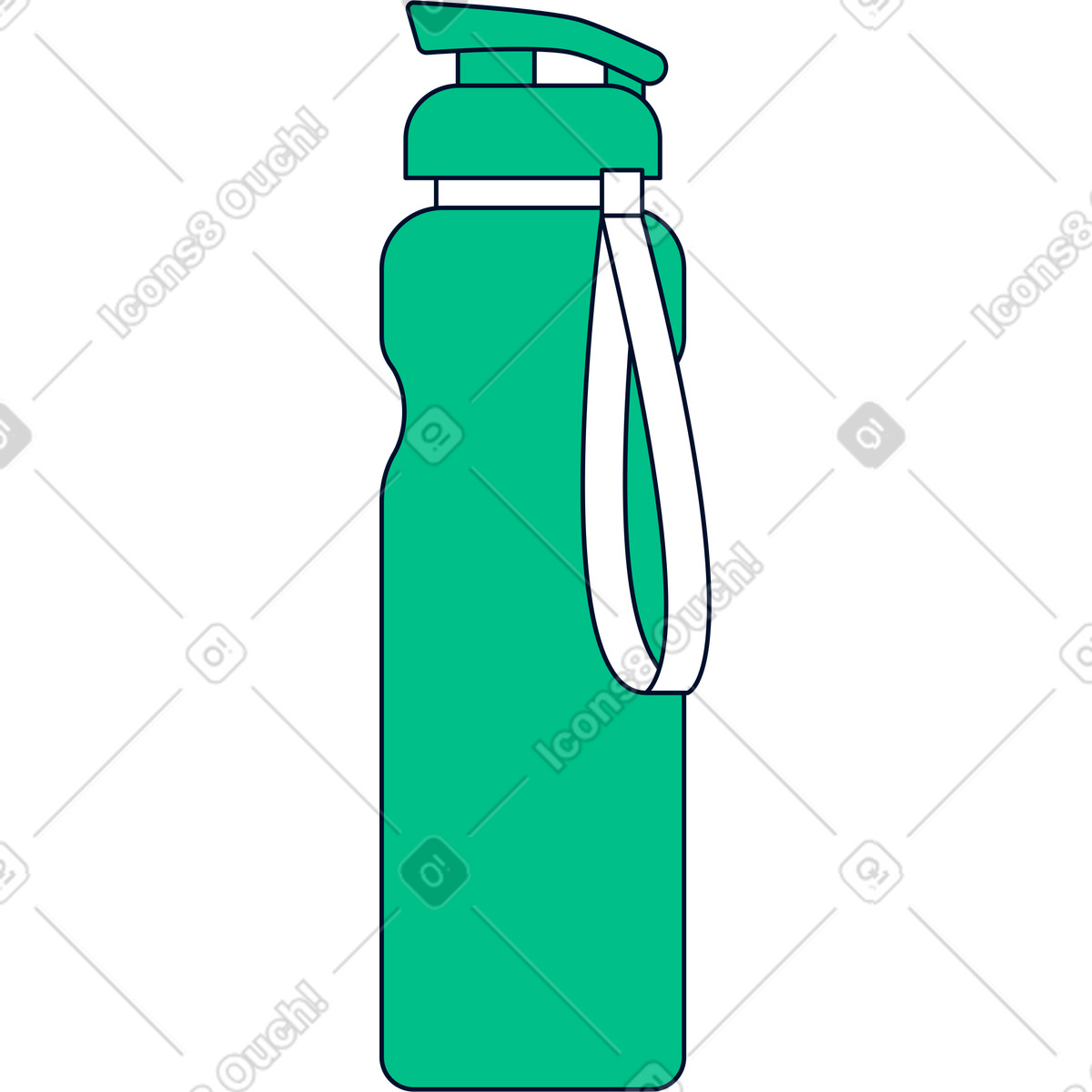 下载 Teal 风格的 水壶 插画，支持 PNG、SVG 格式