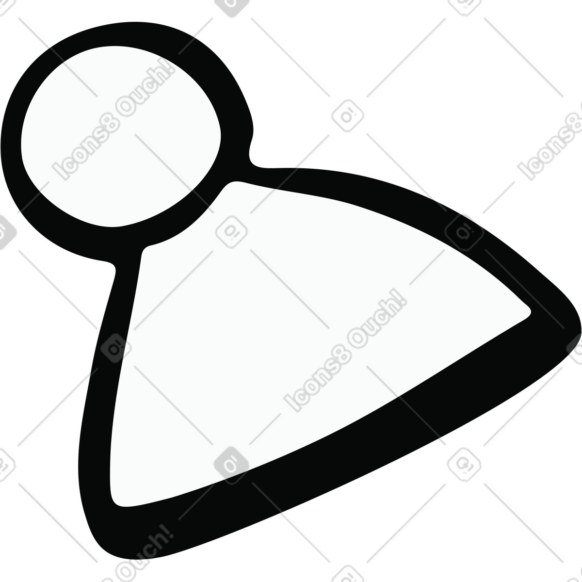 Journal 스타일의 크리스마스 모자 일러스트레이션 PNG, SVG 다운로드