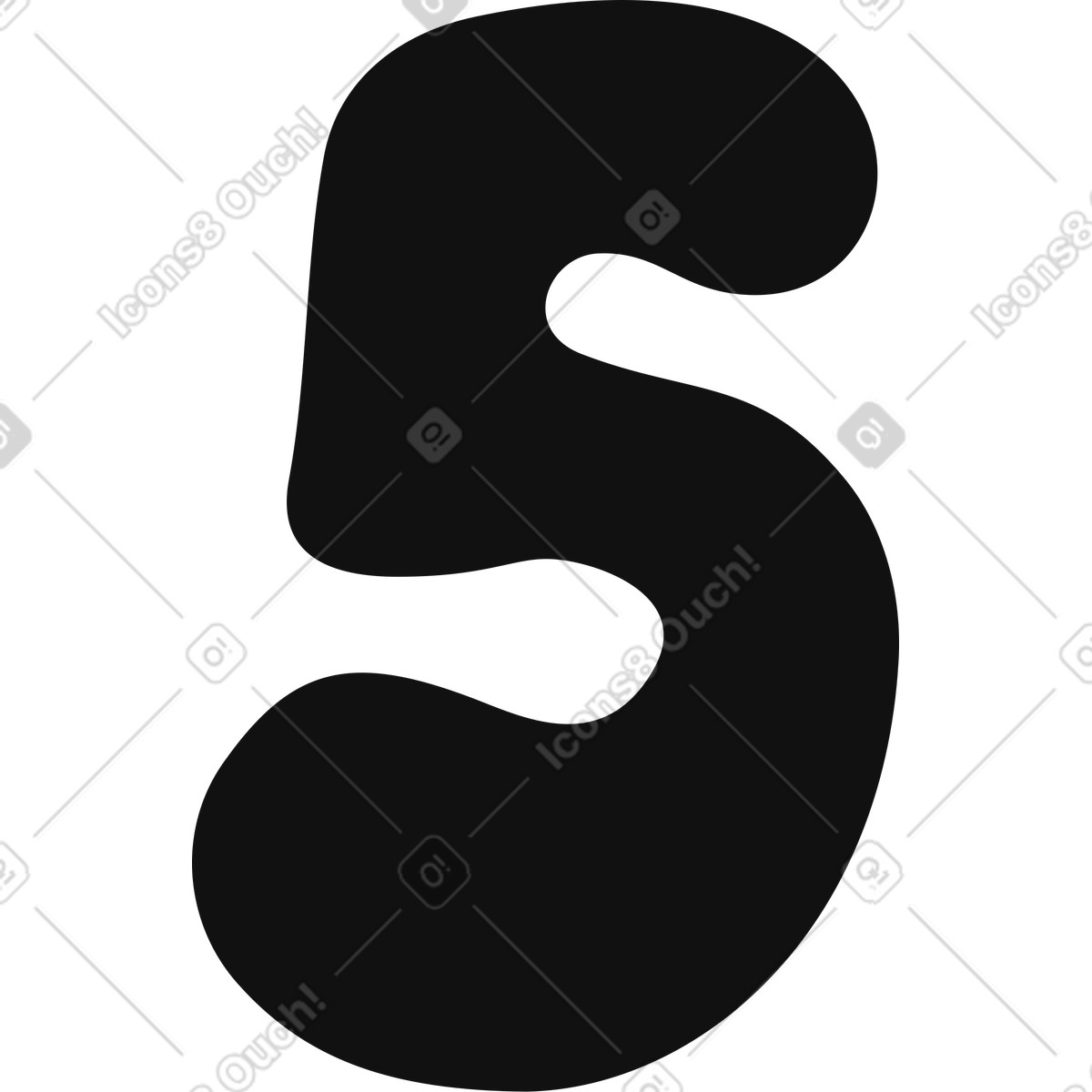 Journal スタイルの 5番 のイラストをPNG、SVG形式でダウンロード