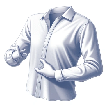 A close-up of a shirt tightly pressed against a person's skin, illustrating the effects of static electricity. The fabric is visibly stretched and molded to the contours of the body, creating a sense of tension. Fine details of the shirt's texture are highlighted, showing the threads and folds that are accentuated by the static. The background is simple and unobtrusive, keeping the focus on the interaction between the shirt and skin.