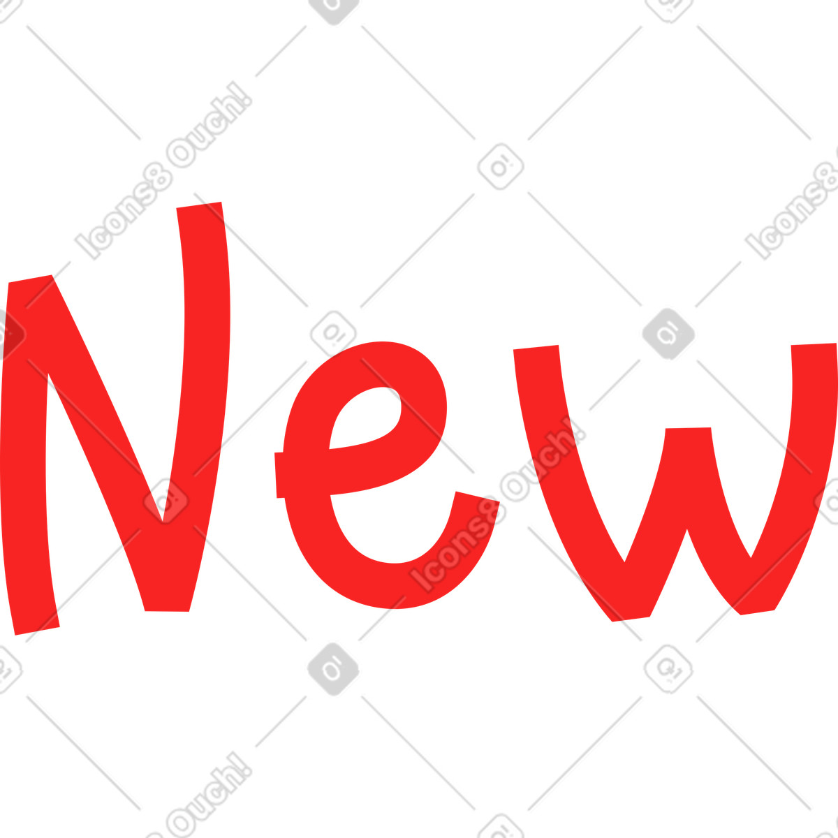 Ilustração de Novo em no estilo Clip para baixar em PNG, SVG