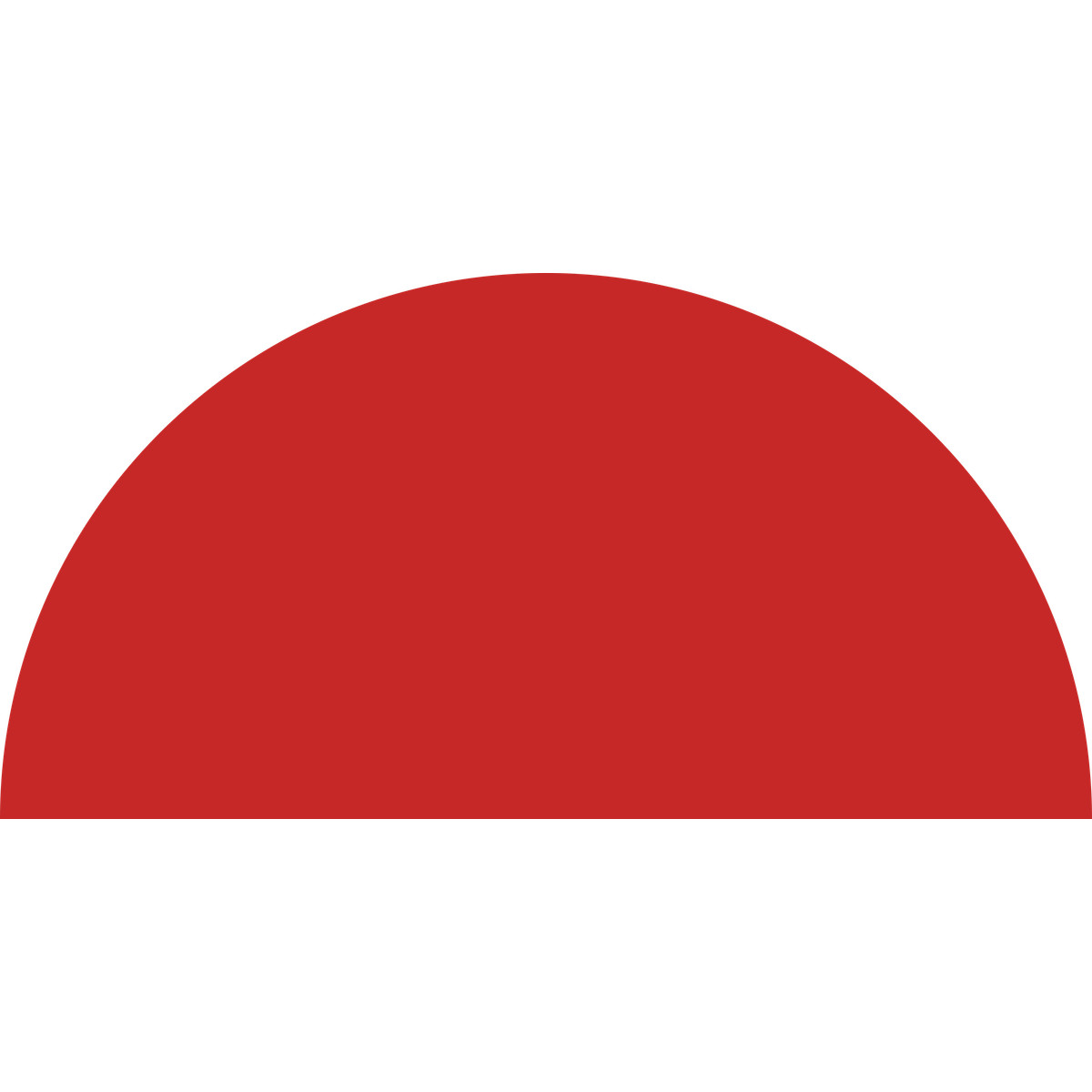 Semicircle red-Illustration im Fogg-Stil als Download in PNG, SVG