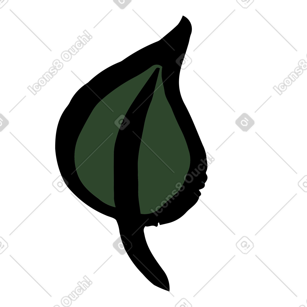 Scandi 스타일의 공장 일러스트레이션 PNG, SVG 다운로드