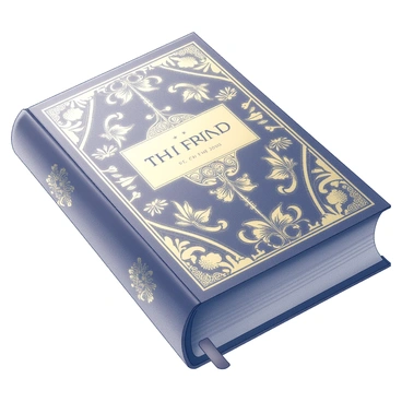 A vintage book cover featuring intricate gold embossing. The cover displays detailed floral patterns that weave elegantly across the surface. The design includes ornate swirls and delicate leaves, adding to the richness of the embossing. The title of the book appears at the center, framed by the floral motifs, giving it a classic and sophisticated look. The edges of the cover are adorned with additional small embossed details, enhancing its vintage charm.