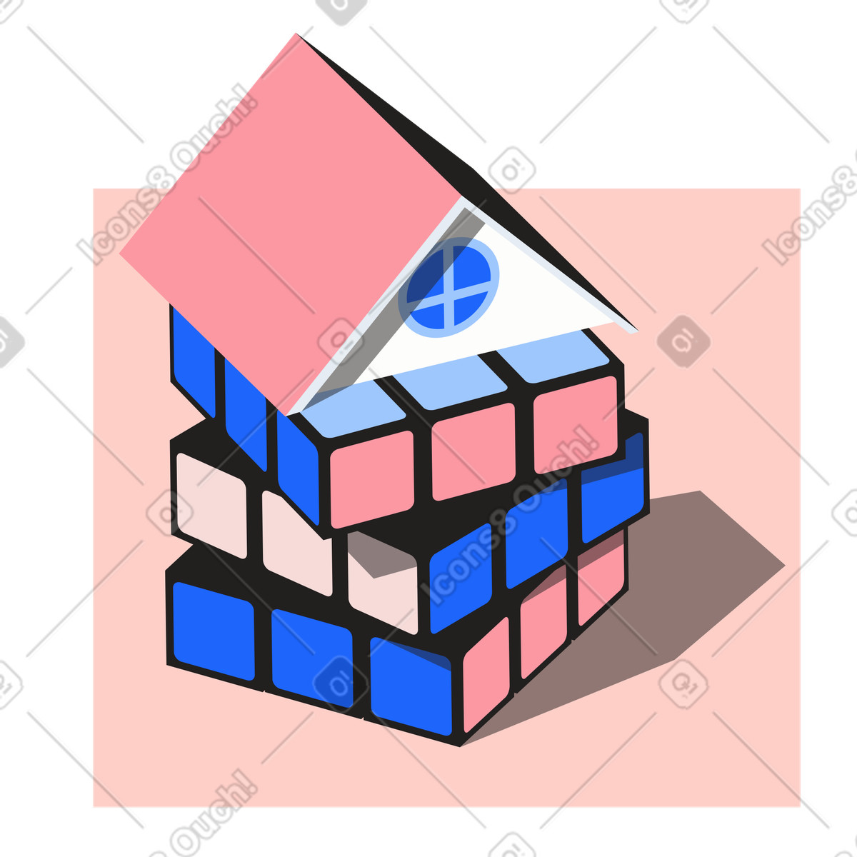 Home Solutions and Improvement illustration in Editorial style download in PNG, SVG