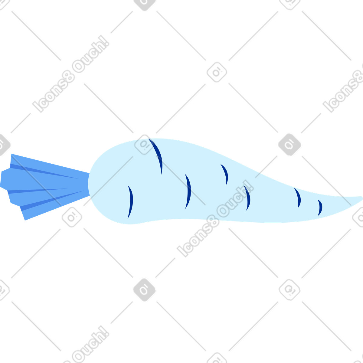Glossy スタイルの にんじん のイラストをPNG、SVG形式でダウンロード