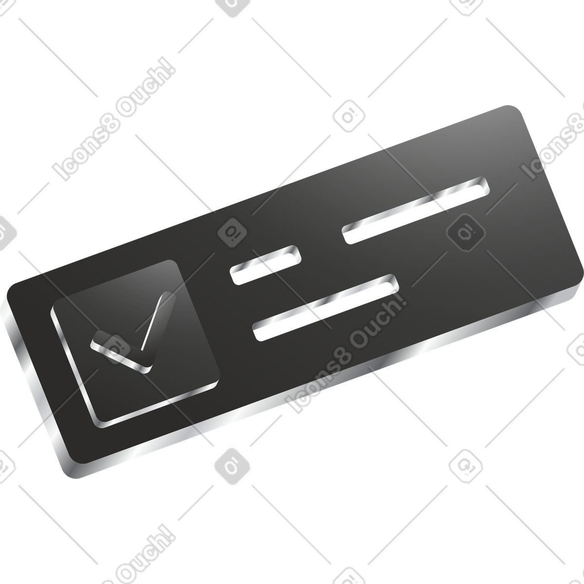 Illustration Tâche sombre dans le style Token à télécharger aux formats PNG, SVG