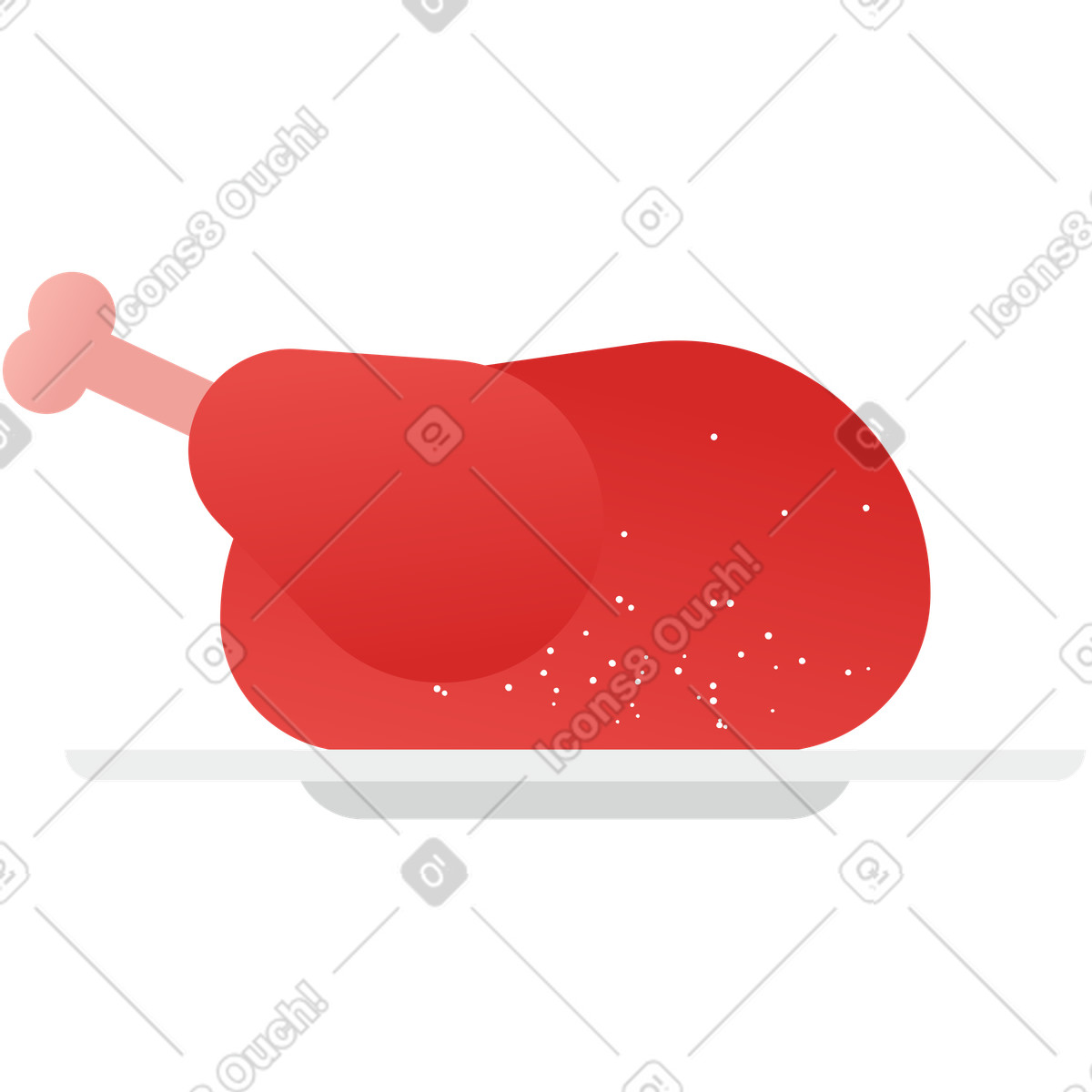Tacchino illustrazione in stile Clip scarica in PNG, SVG
