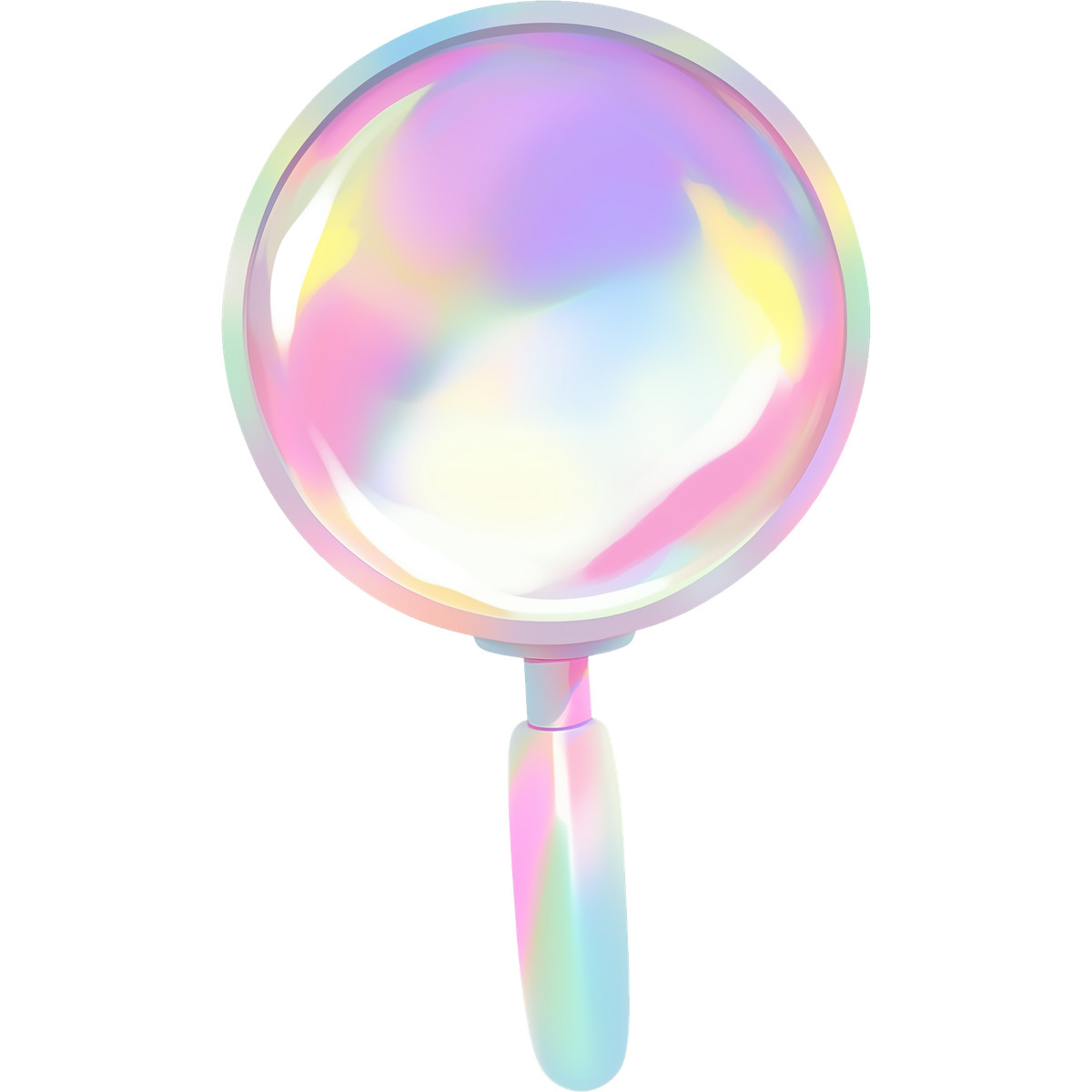 Ilustración Lupa en estilo Fluid a descargar en PNG y SVG