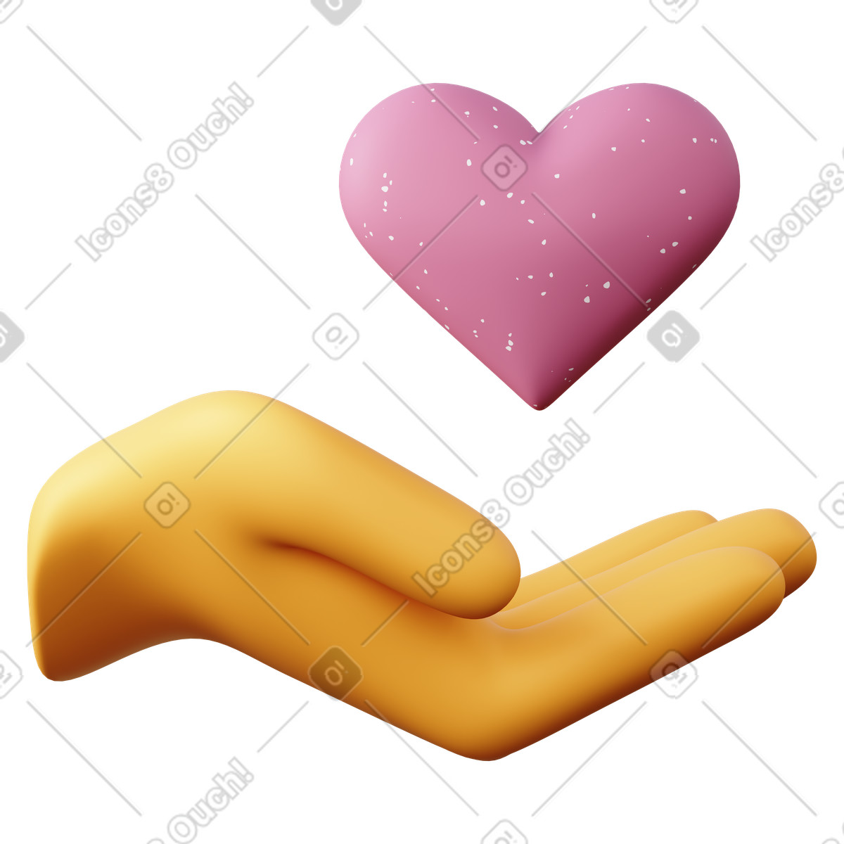 Illustration Trust dans le style 3D Sugary à télécharger aux formats PNG, SVG