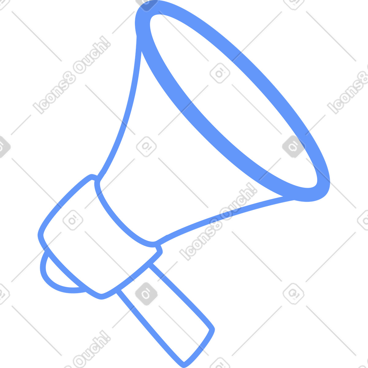 Ilustración Altavoz en estilo Plain a descargar en PNG y SVG