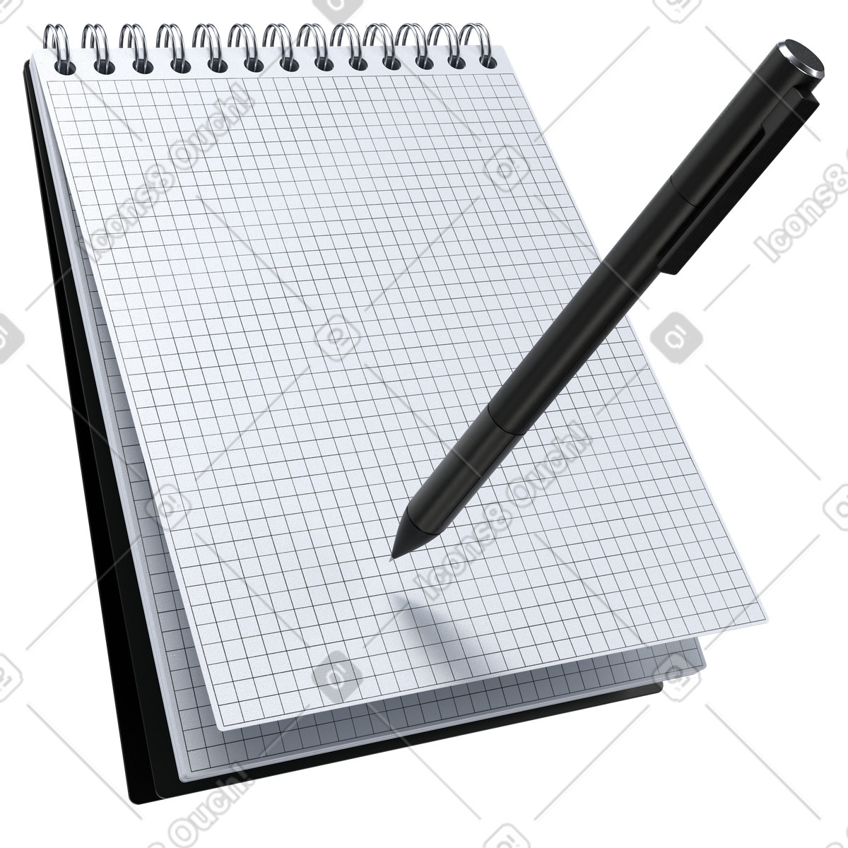 Note taking, Productivity workflow, Written planning illustration in PNG, SVG