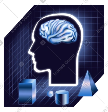 Dimension Style Vector Illustrations in PNG and SVG