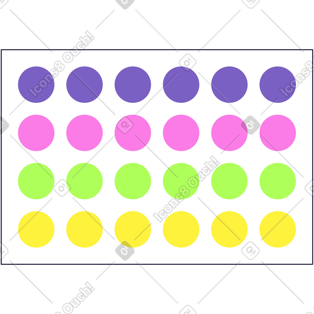 Twister-board-Illustration im Mellow-Stil als Download in PNG, SVG