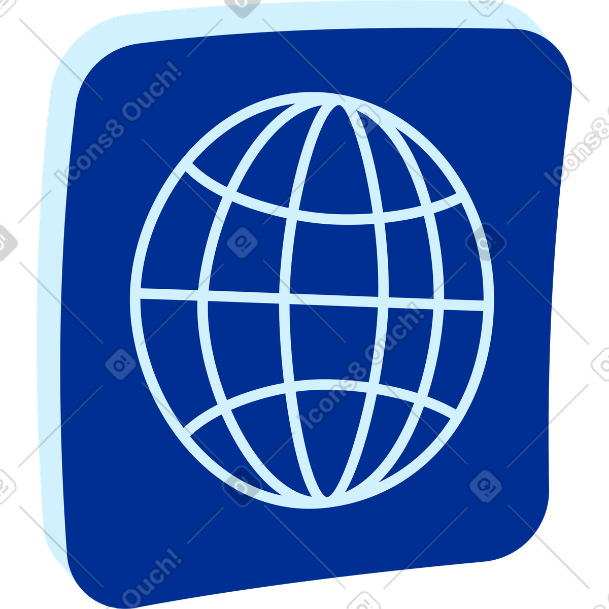 Ilustração de Ícone do aplicativo navegador da web em no estilo Glossy para baixar em PNG, SVG