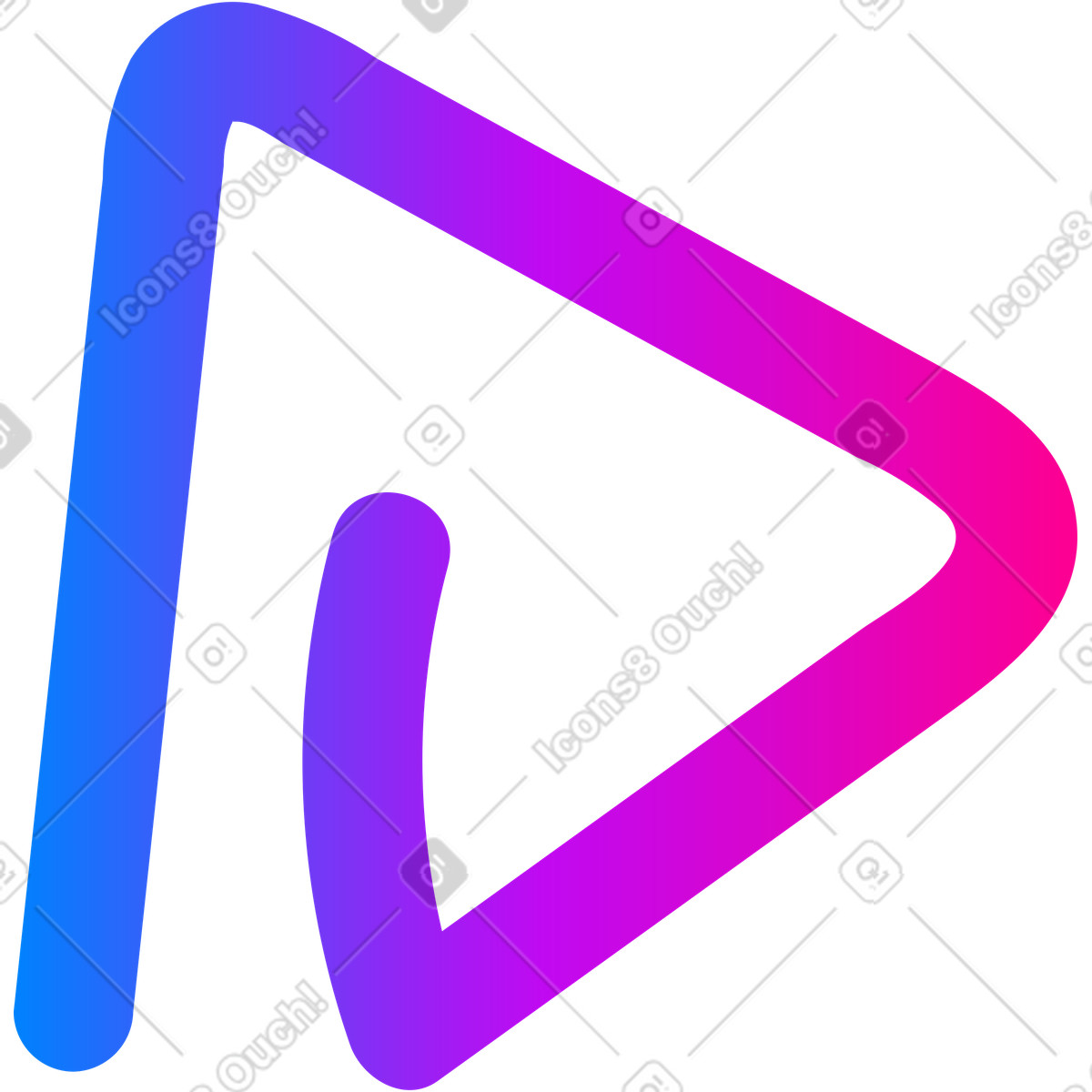 Vibrant 스타일의 화살 일러스트레이션 PNG, SVG 다운로드