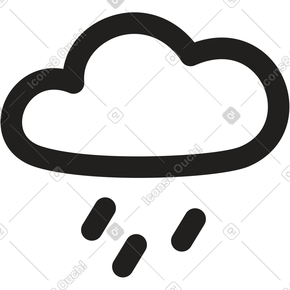 Little 스타일의 Weather icon 일러스트레이션 PNG, SVG 다운로드
