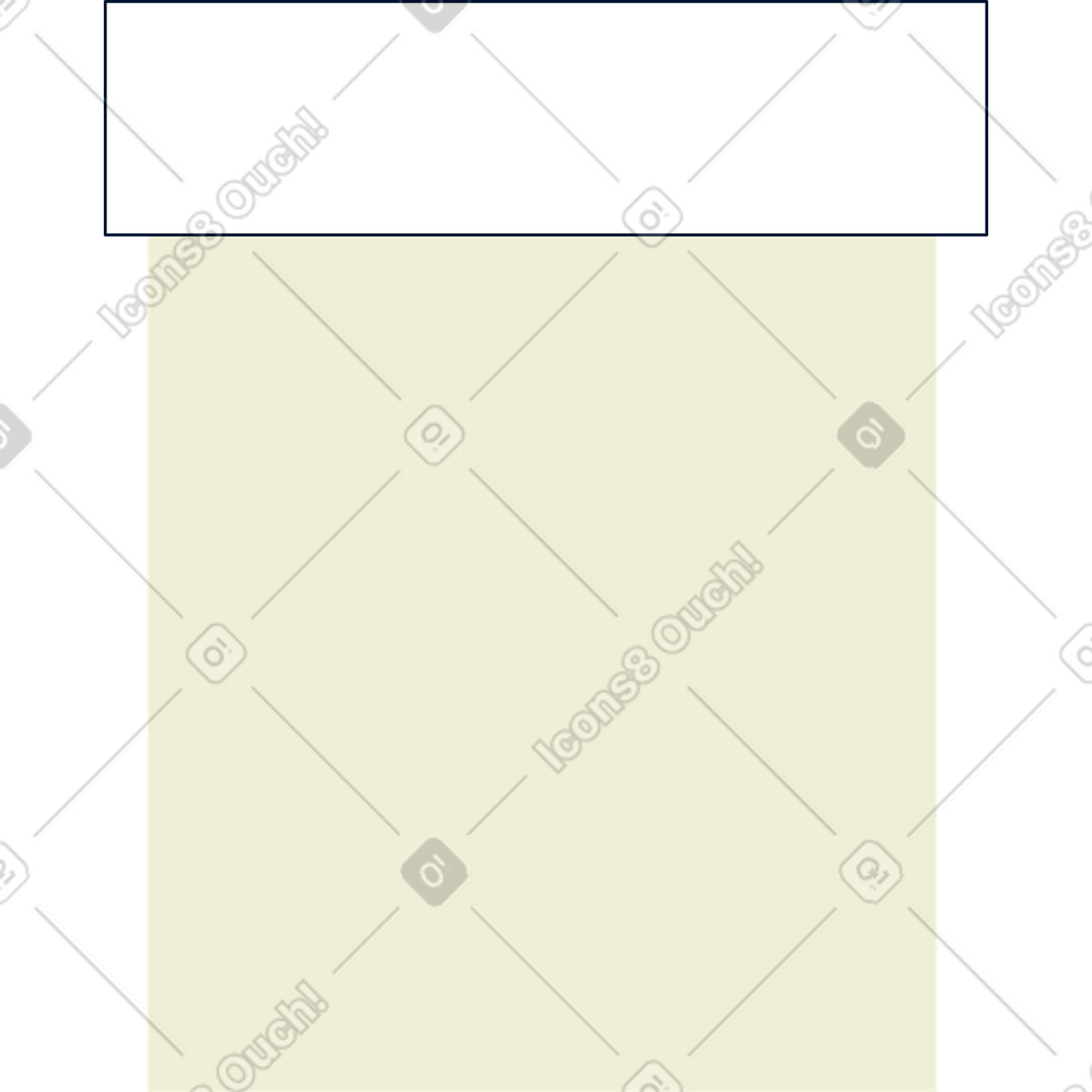 Stone fencing illustration in PNG, SVG