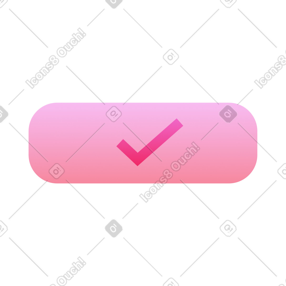 下载 Chromed 风格的 接受按钮 插画，支持 PNG、SVG 格式