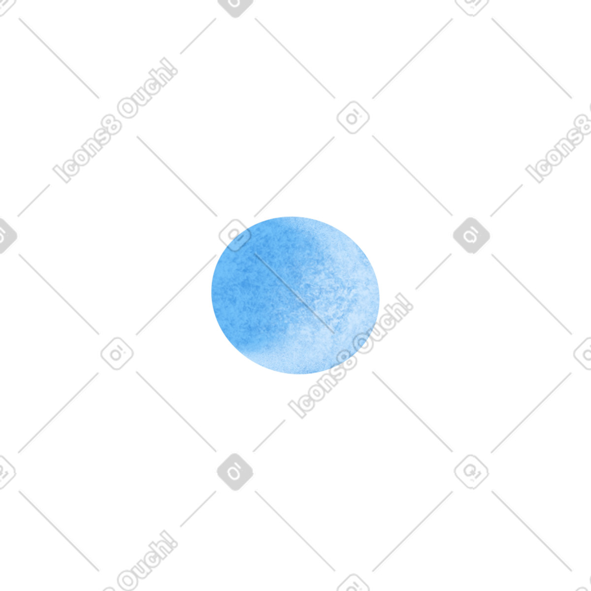 Blue textured circle illustration in Gleam style download in PNG, SVG