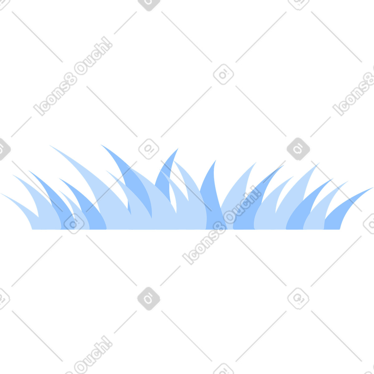 下载 Urban 风格的 草 插画，支持 PNG、SVG 格式