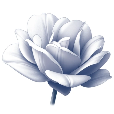 A close-up of vibrant flower petals with morning dew glistening on them.