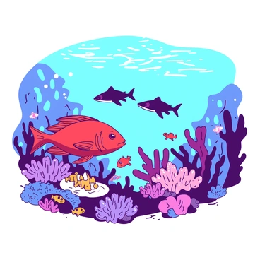 Redfish art