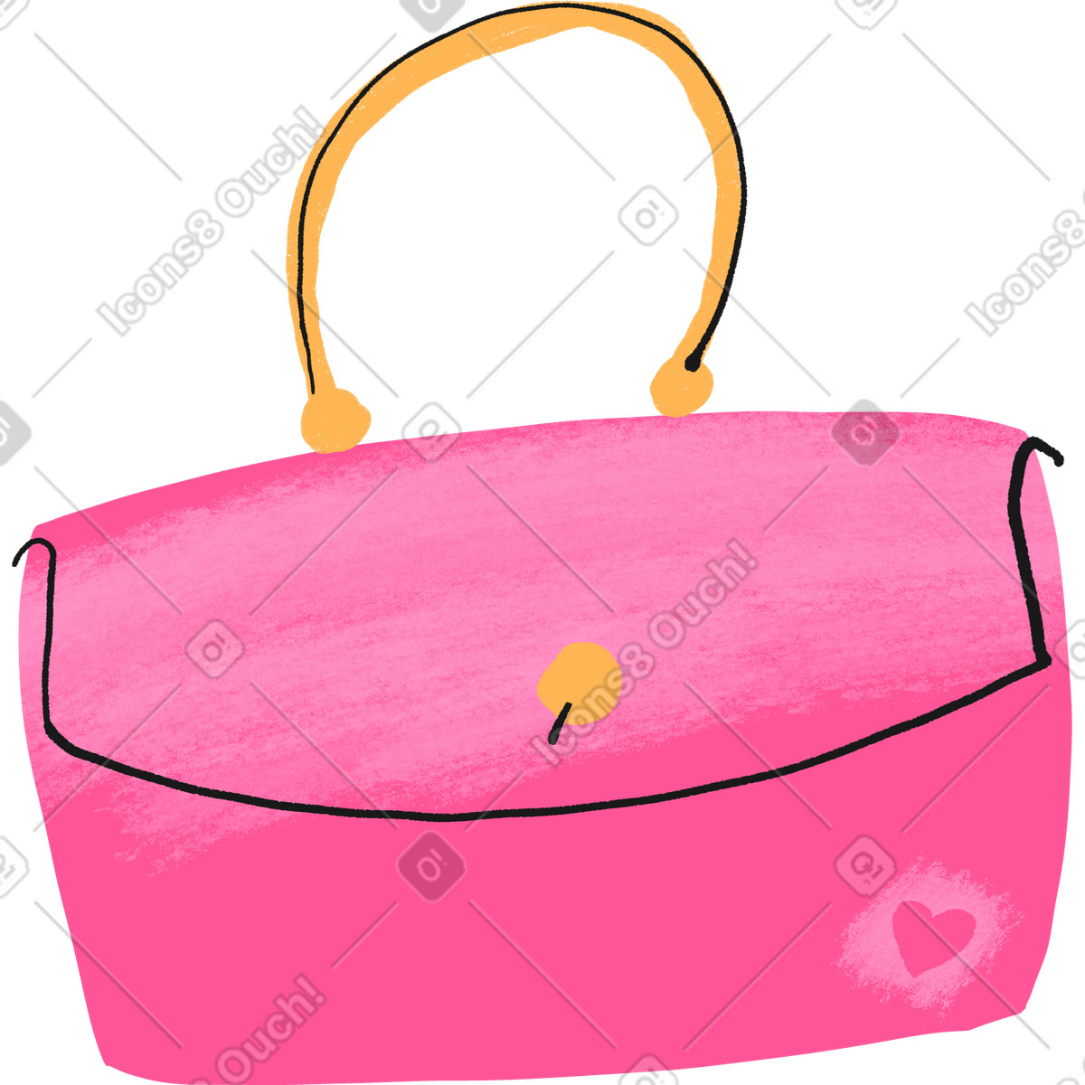Beutel-Illustration im Fabulous-Stil als Download in PNG, SVG
