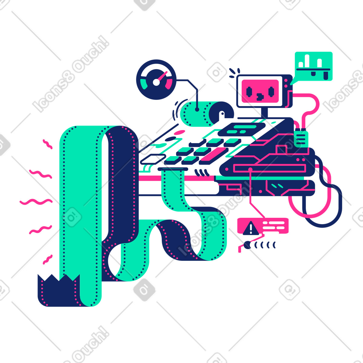 List is empty illustration in PNG, SVG