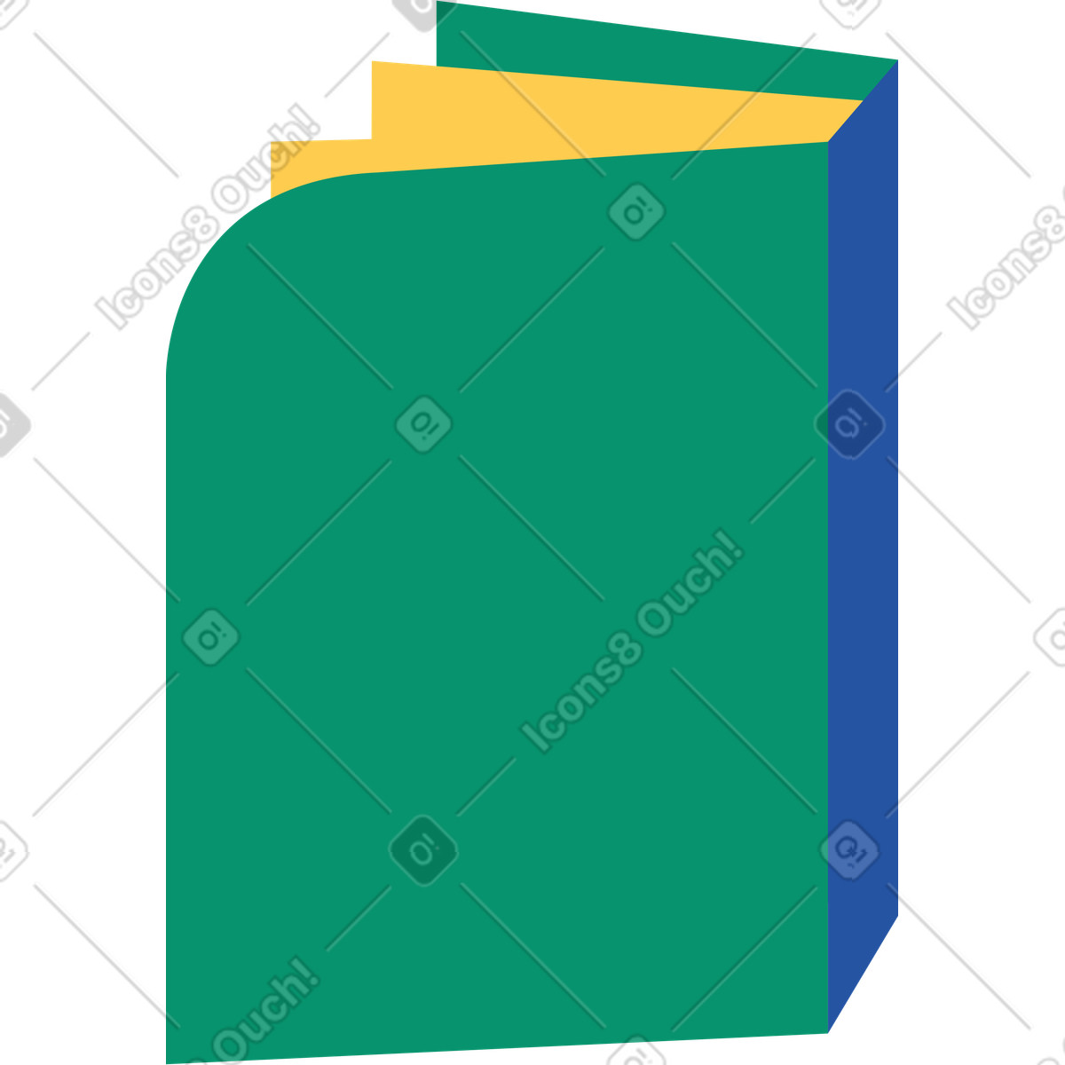 Иллюстрация Книга в стиле Spot — скачать в форматах PNG, SVG